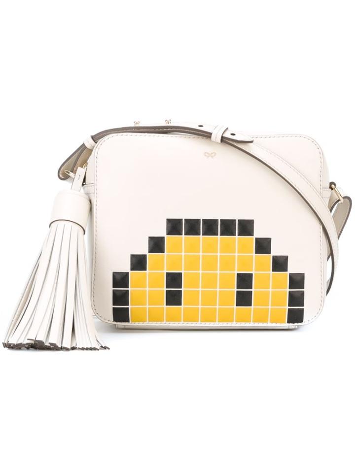 Anya Hindmarch 'ebuy' Fringed Shoulder Bag