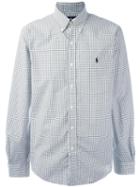 Ralph Lauren Checked Shirt, Men's, Size: Small, White, Cotton