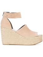 Dolce Vita Open Toe Wedge Espadrilles - Neutrals