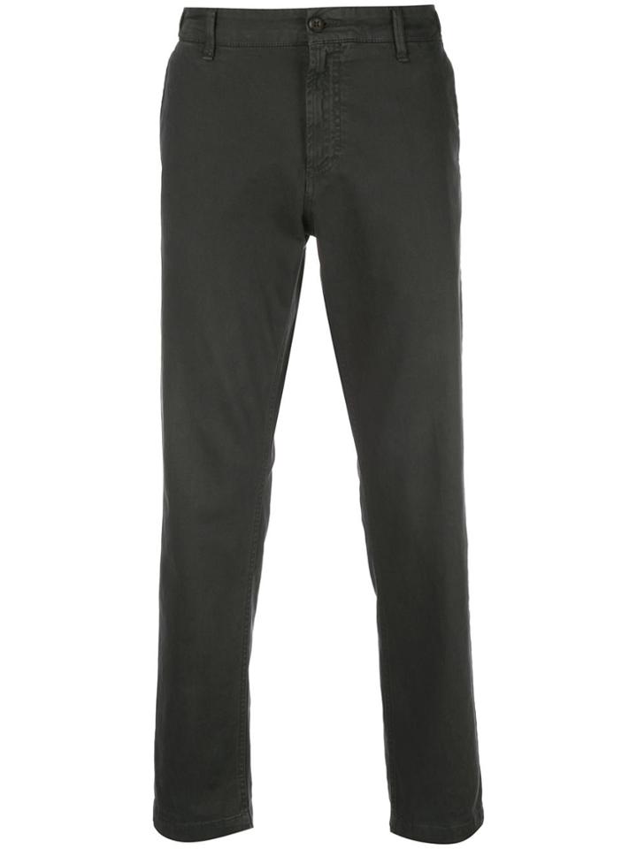 White Sand Slim-fit Chinos - Black