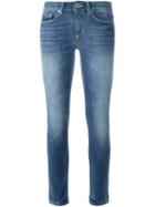 Dondup Monroe Jeans, Women's, Size: 28, Blue, Cotton/spandex/elastane