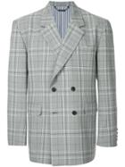 Monkey Time Double-breasted Blazer Jacket - Grey