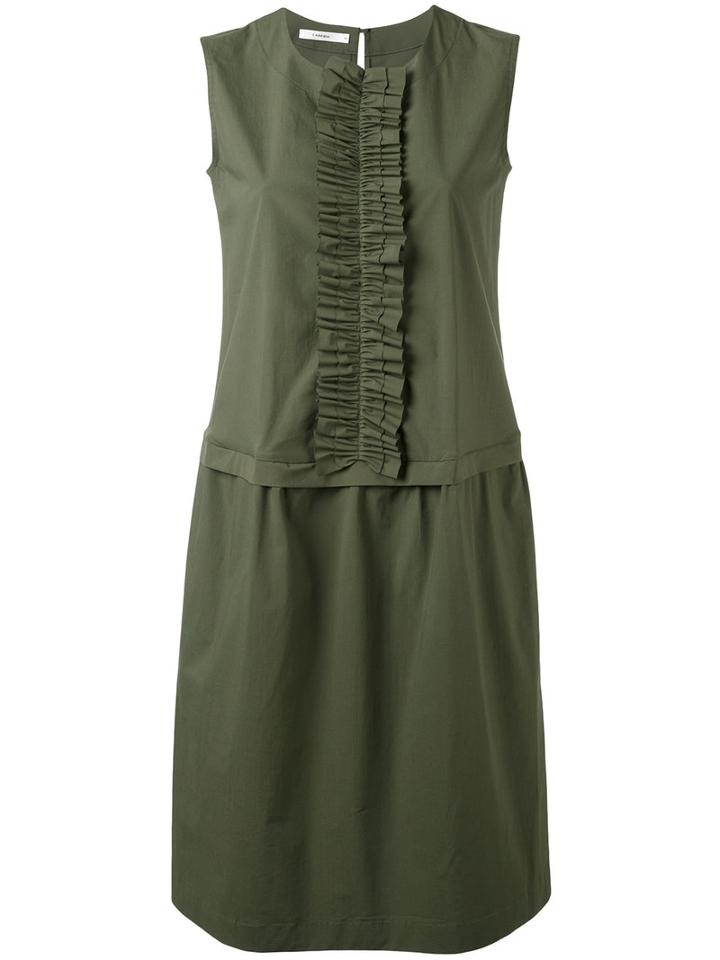 Lareida - Ramona Dress - Women - Cotton/elastolefin - Xl, Green, Cotton/elastolefin