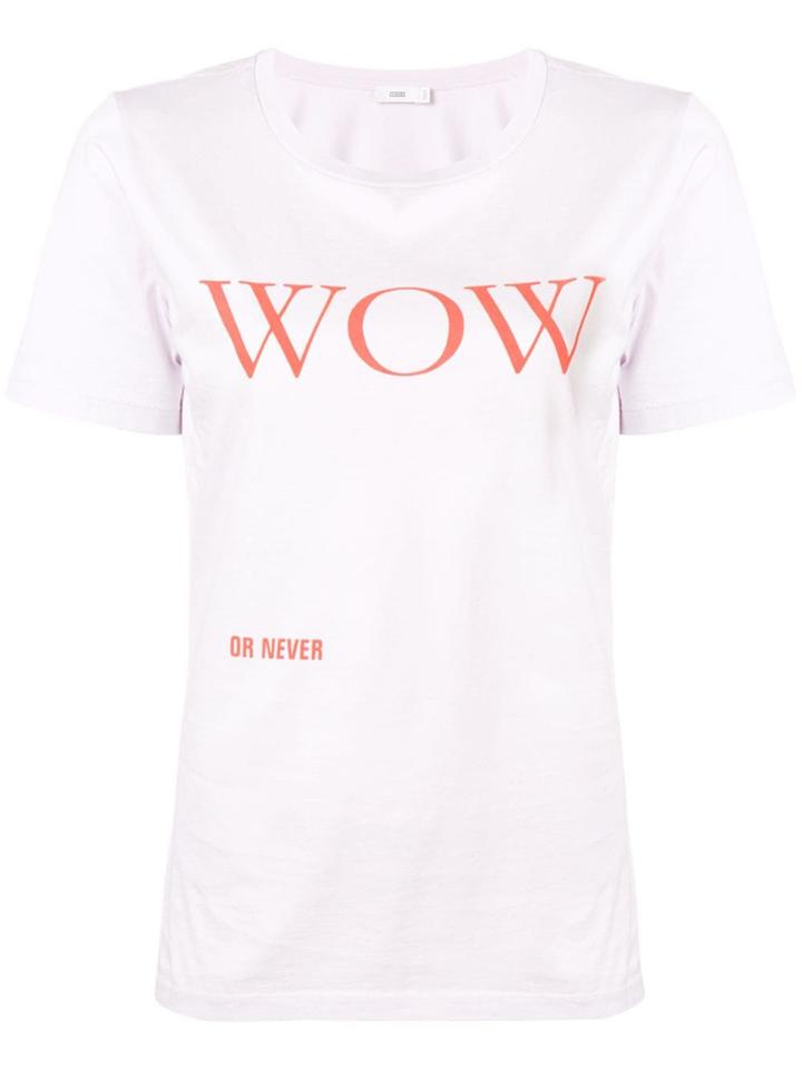 Closed Wow T-shirt - Purple