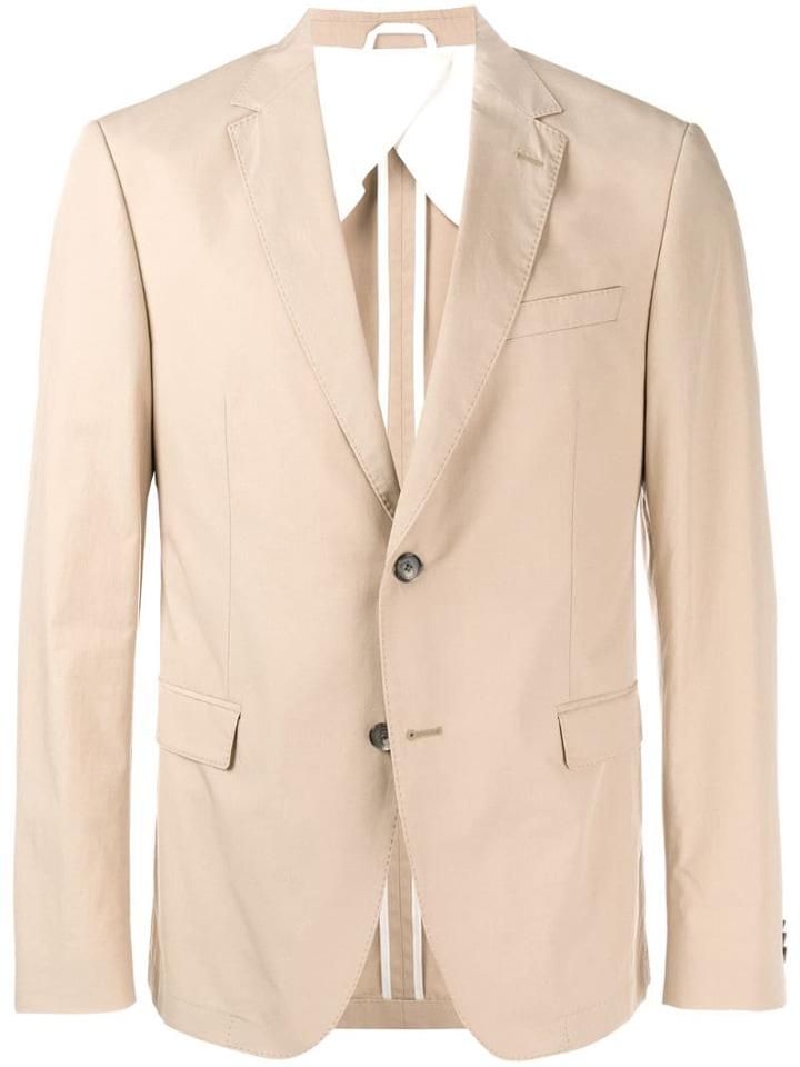 Boss Hugo Boss Single Breasted Blazer - Neutrals