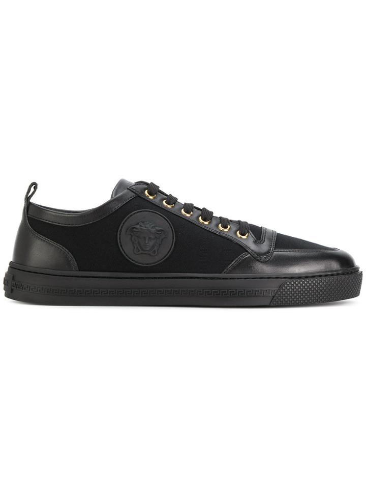 Versace Medusa Head Sneakers - Black