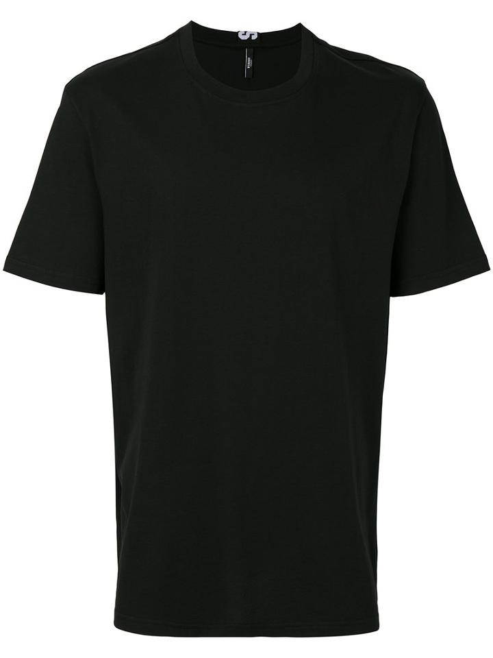 Versus - Classic T-shirt - Men - Cotton/polyamide/polyester/spandex/elastane - M, Black, Cotton/polyamide/polyester/spandex/elastane