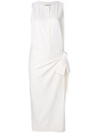 Henrik Vibskov Button Down Tie Dress - White