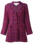 Nina Ricci Pre-owned Checked Jacket - Pink