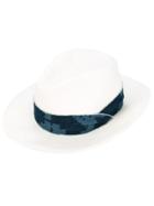 Rag & Bone Ribbon Detail Panama Hat - Nude & Neutrals
