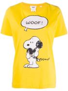 Chinti & Parker Snoopy Print T-shirt - Yellow