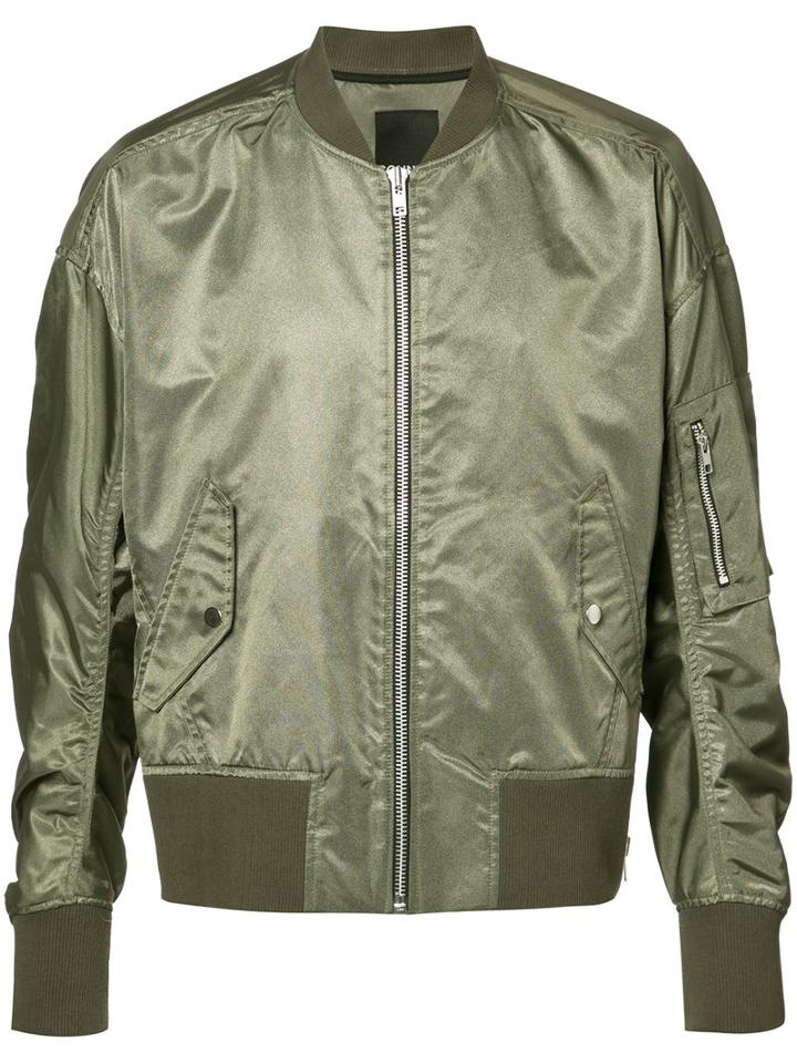 Bmuet(te) - Bomber Jacket - Men - Nylon - S, Green, Nylon