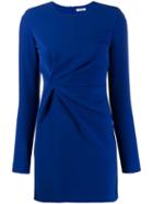 P.a.r.o.s.h. Ruched Mini Dress - Blue