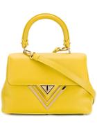Giaquinto Fold Over Tote Bag - Yellow & Orange