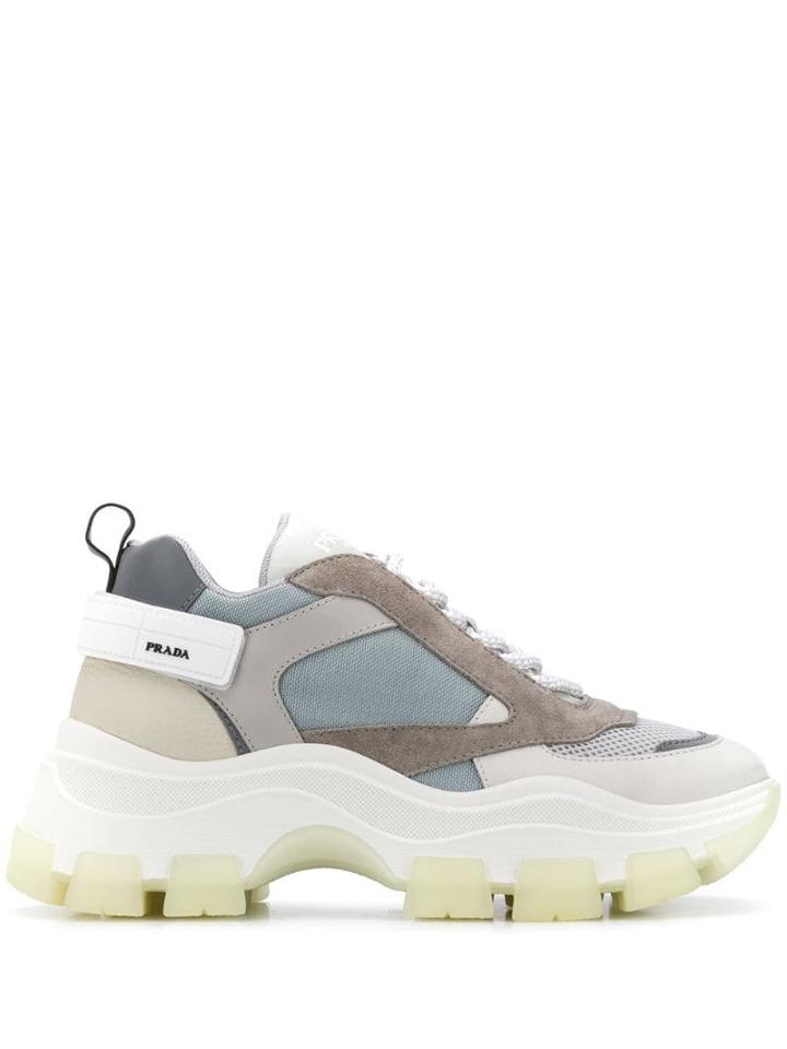 Prada Pegasus Sneakers - Grey