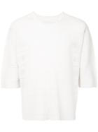 Homme Plissé Issey Miyake Pleated Mesh Pullover - White