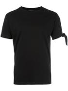First Aid To The Injured Long Line Shirt With Ribbed Panel Details -