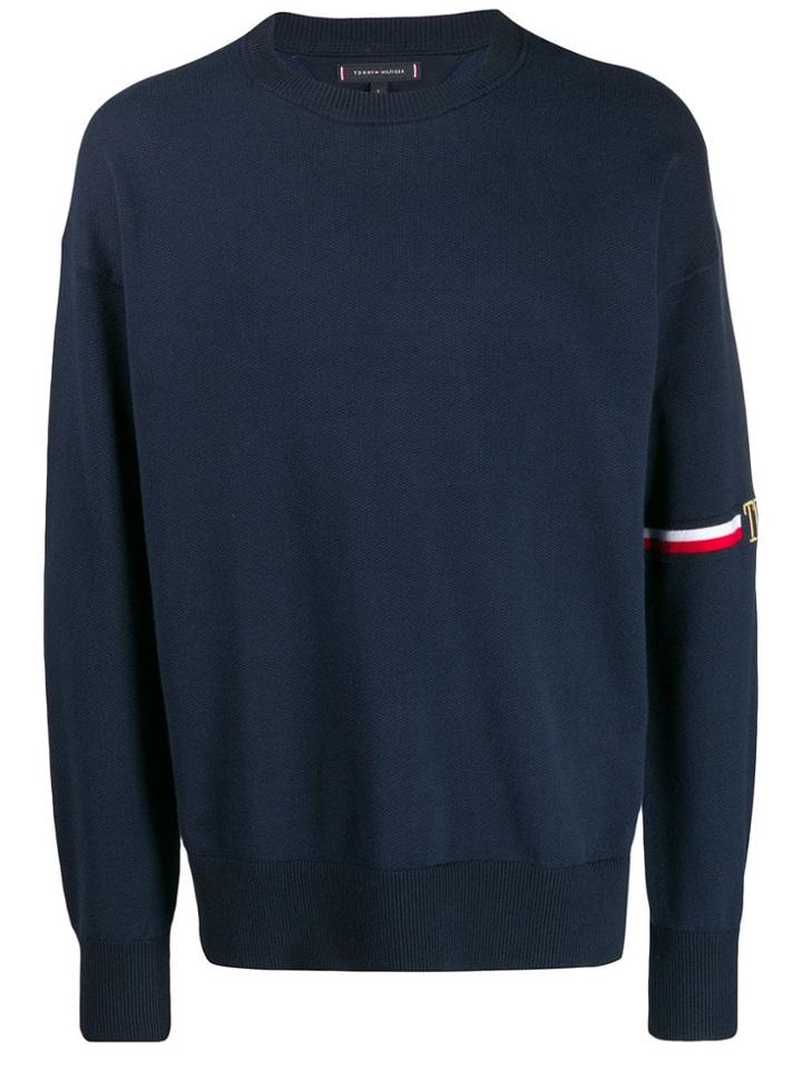 Tommy Hilfiger Icon Crewneck Sweatshirt - Blue