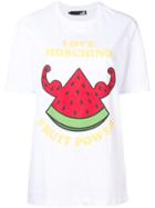 Love Moschino Fruit Power T-shirt - White