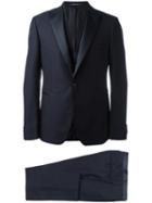 Tagliatore Three-piece Formal Suit, Men's, Size: 48, Blue, Virgin Wool
