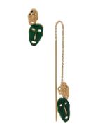 Isabel Marant Arnold Colour-block Earrings - Gold