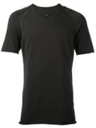 Label Under Construction Plain T-shirt, Men's, Size: 48, Grey, Cotton