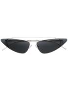Prada Eyewear Ultravox Cat-eye Sunglasses - Silver