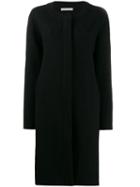 Stefano Mortari Zipped Cardi-coat - Black
