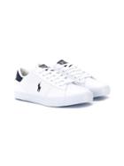 Ralph Lauren Kids Teen Classic Lo-top Sneakers - White