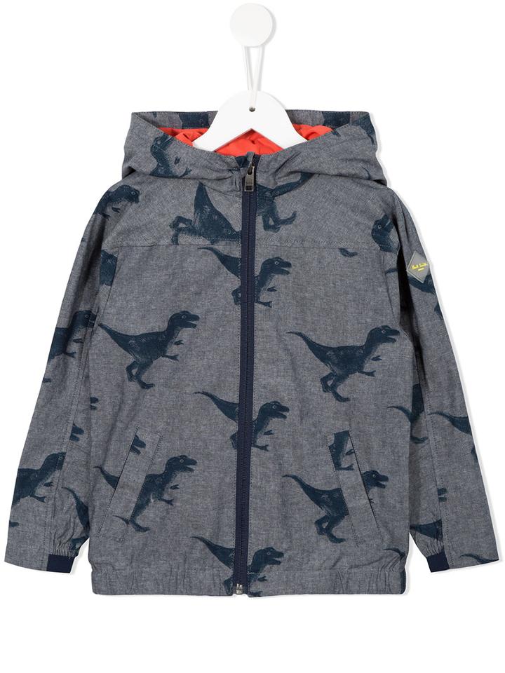 Paul Smith Junior Dinosaur Print Jacket, Boy's, Size: 6 Yrs, Grey