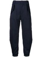 Chloé High Waisted Cargo Trousers - Blue