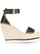 See By Chloé Glyn Wedge Sandals - Black