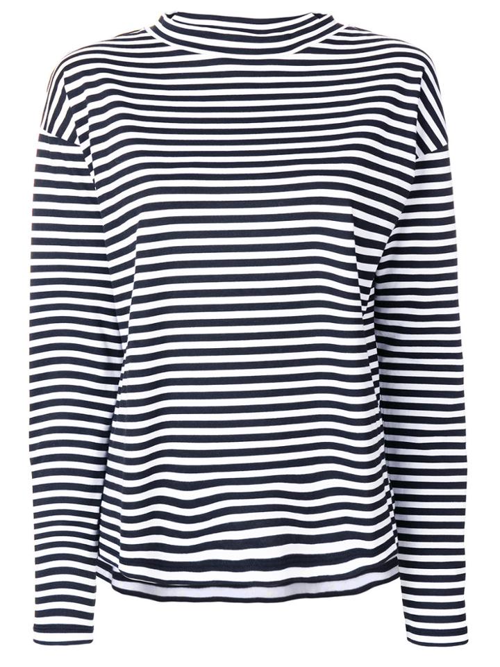 Mih Jeans Seberg Breton Sweatshirt - Black