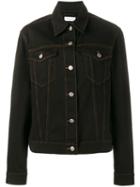 Dries Van Noten Classic Denim Jacket, Women's, Size: Medium, Black, Cotton