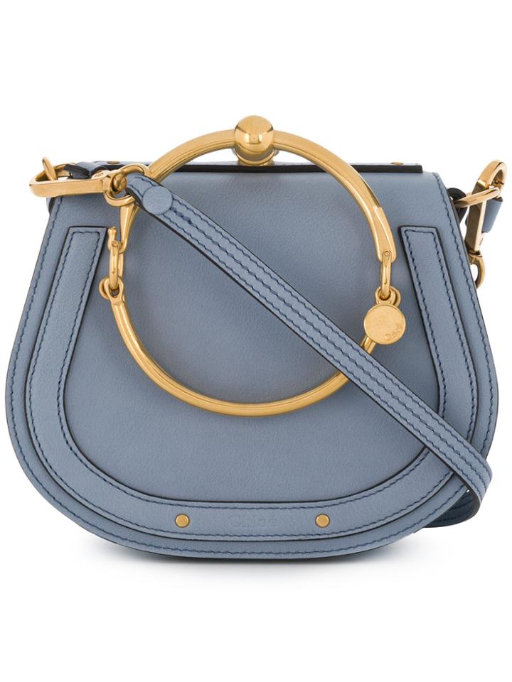 Chloé Nile Bracelet Bag - Blue