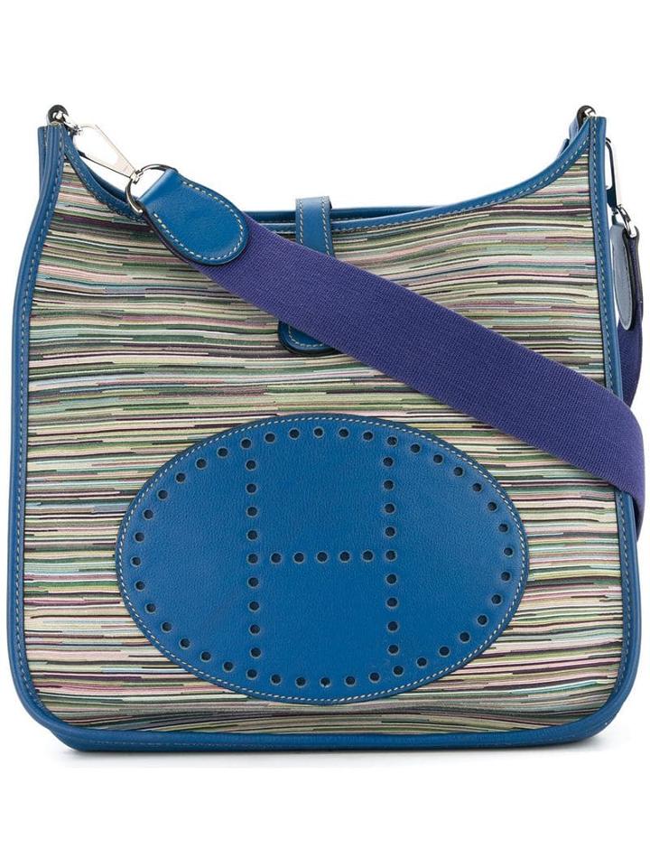 Hermès Pre-owned Evelyne Vibration Handbag - Blue