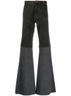 Telfar Knitted Panel Jeans - Grey