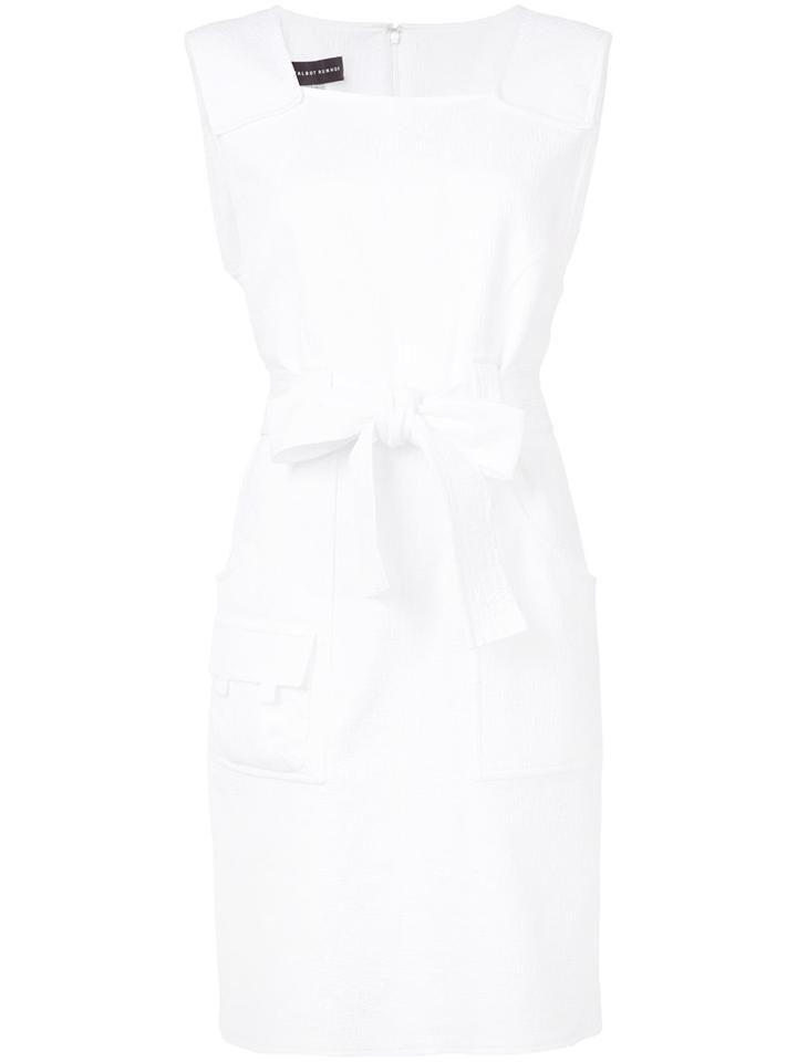 Talbot Runhof - Montanna Dress - Women - Cotton/polyester/spandex/elastane/cupro - 40, White, Cotton/polyester/spandex/elastane/cupro