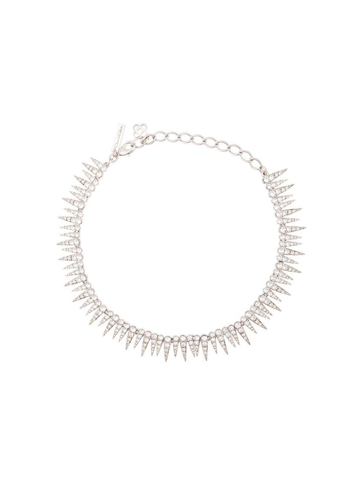 Oscar De La Renta Sea Urchin Necklace - Metallic
