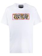 Versace Jeans Couture Baroque Logo T-shirt - White