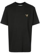 Off-white Embroidered Detail T-shirt - Black