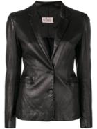 Maison Martin Margiela Pre-owned 1990's Buttoned Blazer - Black