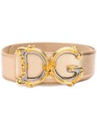 Dolce & Gabbana Dauphine Metallic Belt