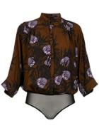 Andrea Marques Gathered Bodysuit