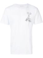 Société Anonyme Scissor Print T-shirt - White
