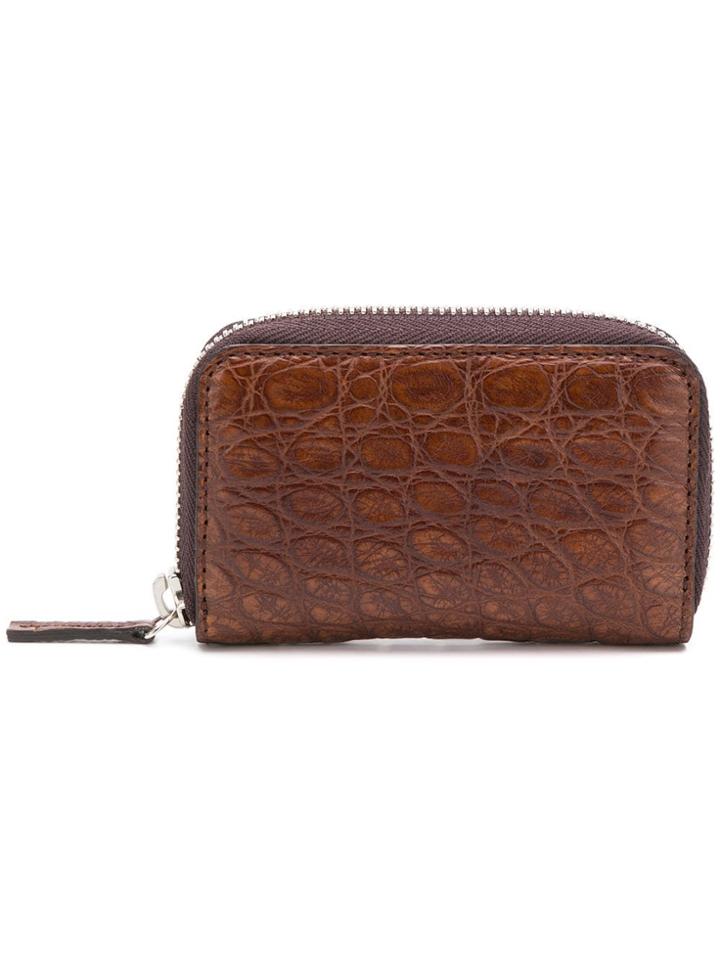 Gucci Zip Around Coin Purse - Brown