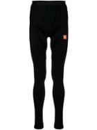 Julius Graphic Printed Leggings - Black