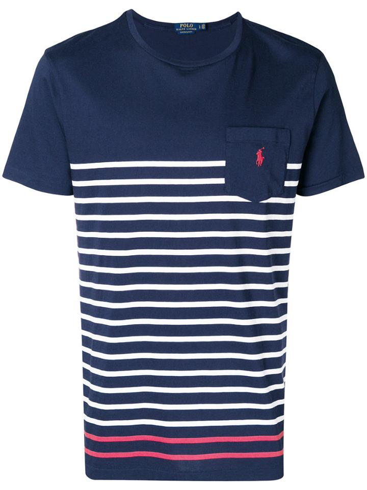 Polo Ralph Lauren Nautical Stripes T-shirt - Blue