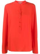 Stella Mccartney Long-sleeve Button-down Blouse - Red