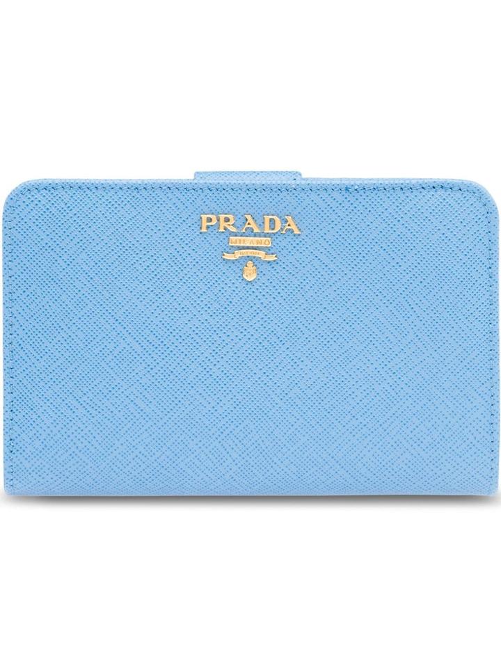 Prada Medium Wallet - Blue